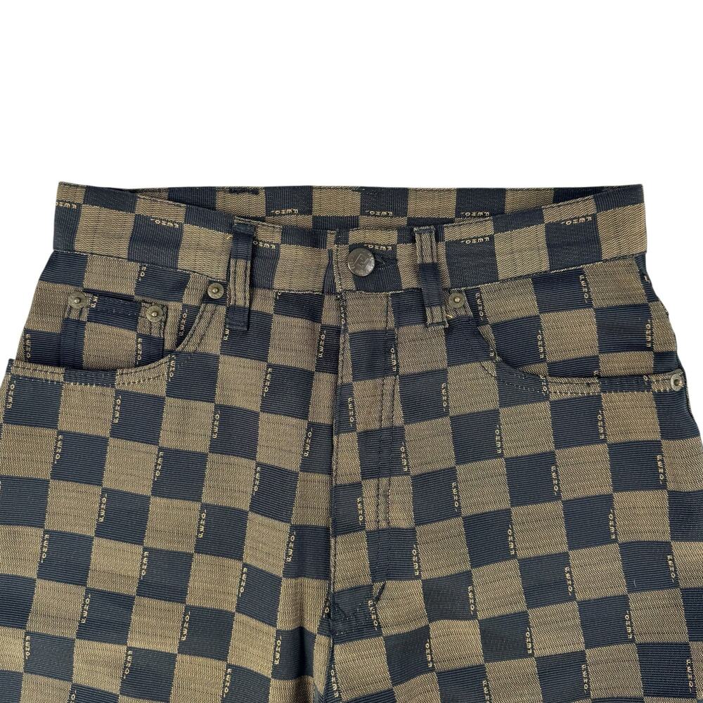 Fendi Vintage Checked Print Pant - Picture 4 of 10